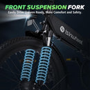 Isinwheel 500W U5 Pro 7.8Ah Folding Electric Bike