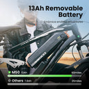 Isinwheel 750W M50 13Ah  Mountain Electric bike
