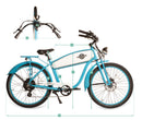 Wildsyde 750W Hunni Bunni 20Ah Retro Cruiser Electric Bike