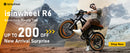 Isinwheel 1000W R6 13Ah Retro Moped Electric Bike