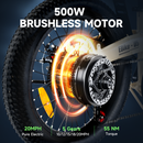 Isinwheel 500W U5 Folding 7.8Ah Fat Tire Electric Bike
