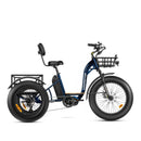 Addmotor 1000W 48V Grandtan Turbo Trike Mid Drive Fat Tire Electric Bike
