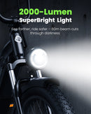 Isinwheel 1000W U8 13Ah Fat Tire Commuter Electric Bike