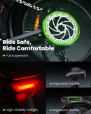 Isinwheel 1000W U8 13Ah Fat Tire Commuter Electric Bike