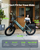 Isinwheel 1000W U8 13Ah Fat Tire Commuter Electric Bike