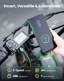 Isinwheel 1000W U8 13Ah Fat Tire Commuter Electric Bike