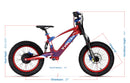 Voltaic 500W Flying Fox Youth 18''  Electric Dirt Bike