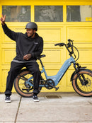 Troxus 750W 20" Lynx Step-Thru Fat Tire Electric Bike