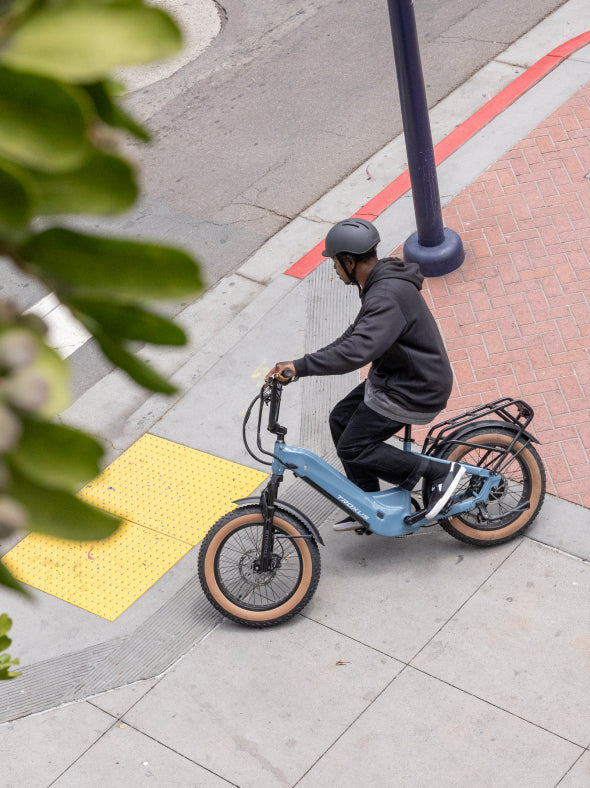 Troxus 750W 20" Lynx Step-Thru Fat Tire Electric Bike