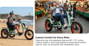 Addmotor 750W Freetan M-368X Full-Suspension Semi-Recumbent Electric Trike