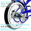 Tracer 500W Twenty5 GT Chopper Cruiser Electric Bike
