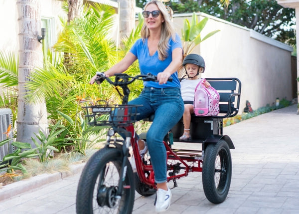 Emojo 500W Bull Urban Cruiser Step-Thru Electric Bike Trike