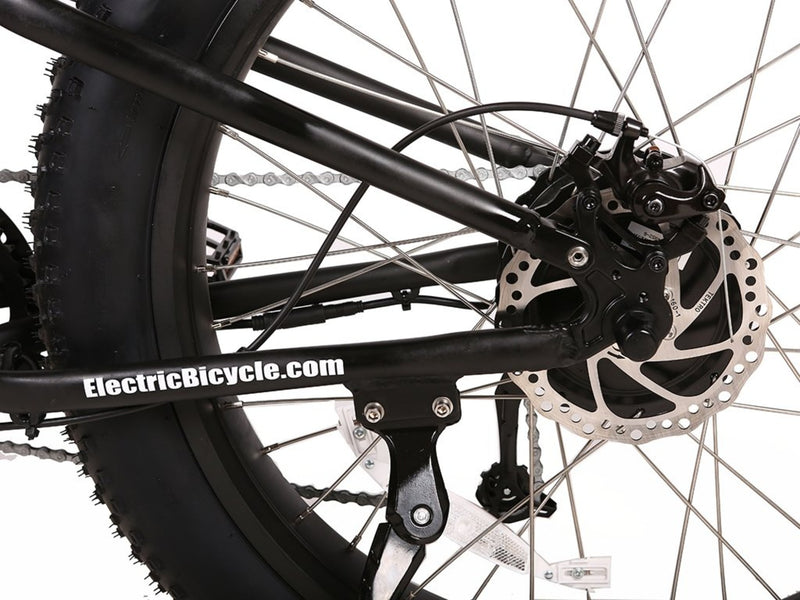 X-Treme 500W Rocky Road Fat Tire Mountain rear disk brake