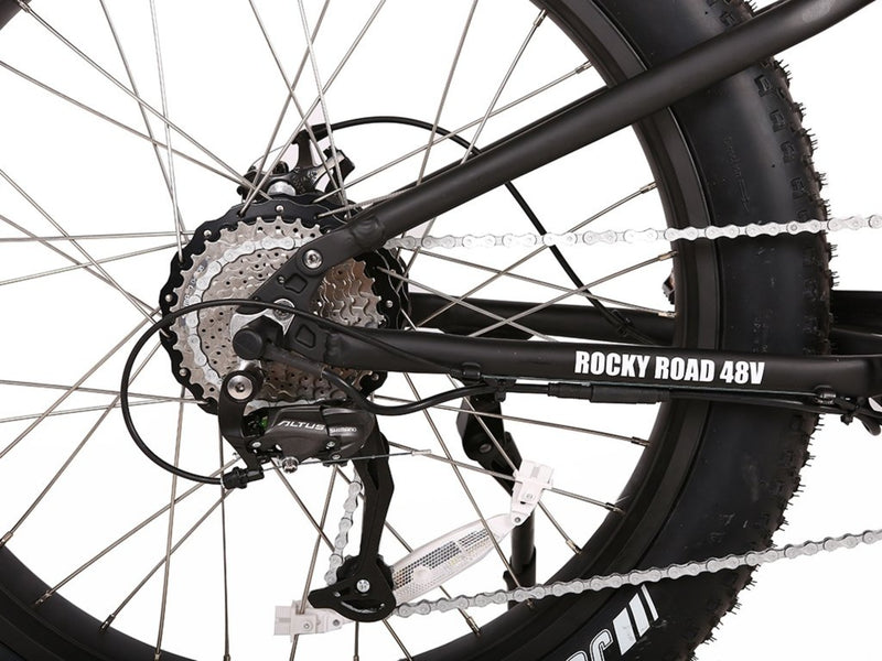 X-Treme 500W Rocky Road Fat Tire Mountain rear derailer