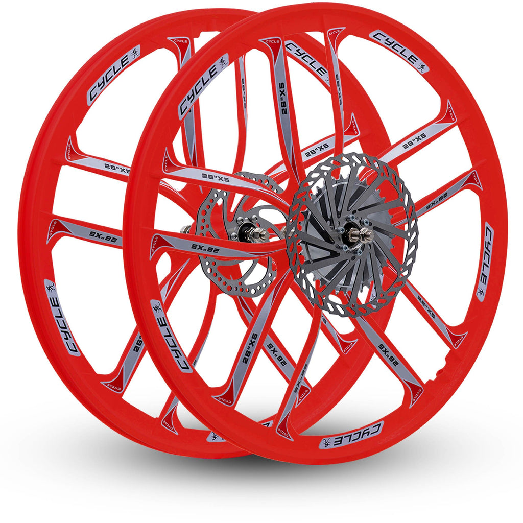 BBR Tuning 26 Inch Heavy Duty 10 Spoke STAR Motorized Bike Mag Wheel S