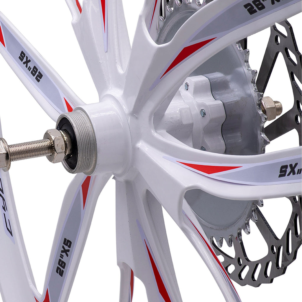 Bbr tuning 26 inch heavy duty motorized bike mag wheels 2025