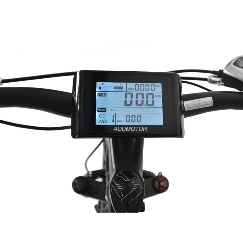 AddMotor 750W Motan M-550 P7 Fat Tire displayElectric Bike Addmotor M-550 P7 Speedometer