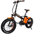 AddMotor 500W Motan M-150 Folding Fat Tire side of bicycle