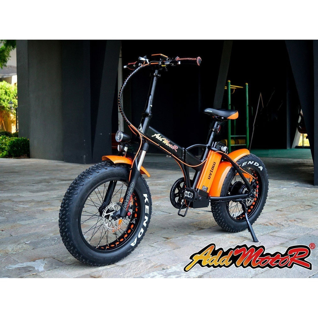 AddMotor 500W Motan M-150 Folding Fat Tire Electric Bike