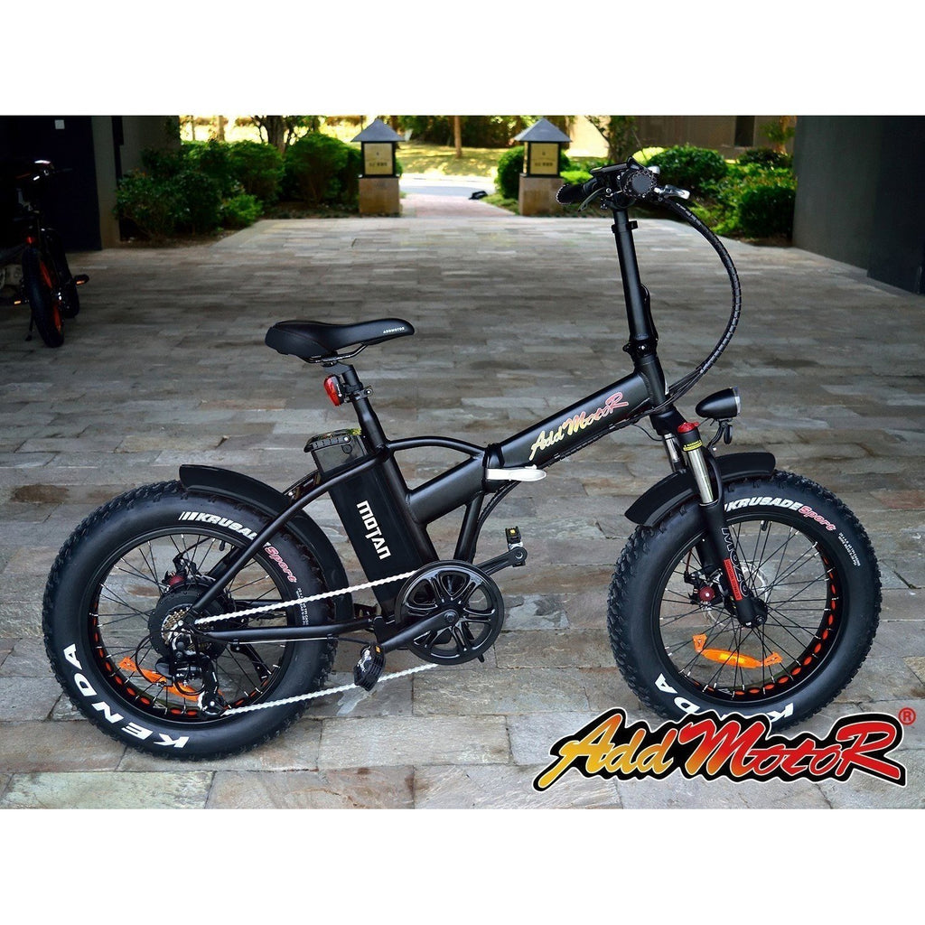 AddMotor 500W Motan M-150 Folding Fat Tire Electric Bike