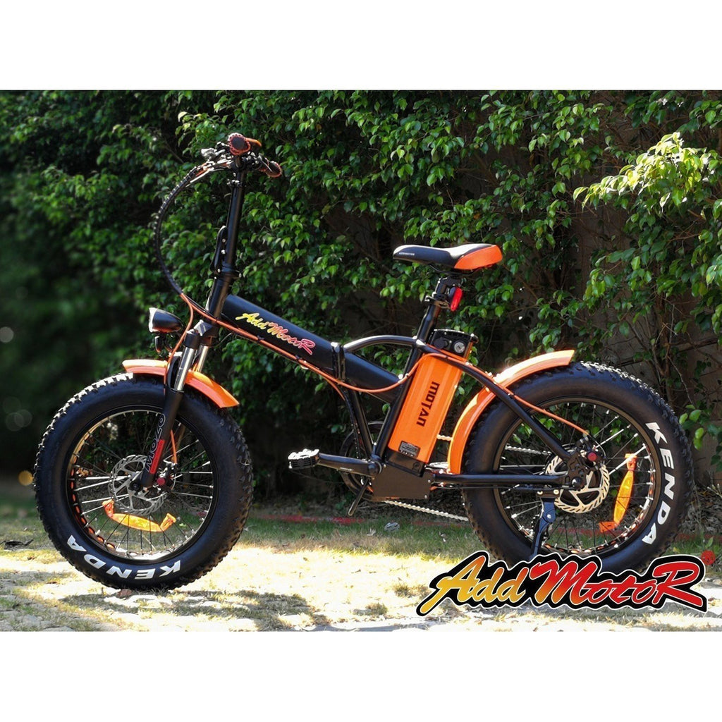 AddMotor 500W Motan M-150 Folding Fat Tire Electric Bike