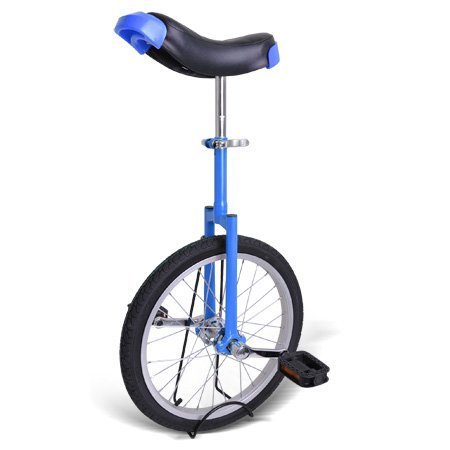 Gorilla 18 Inch Wheel Unicycle - blue side