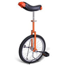 Gorilla 18 Inch Wheel Unicycle - orange side