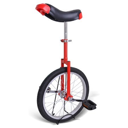 Gorilla 18 Inch Wheel Unicycle - red side