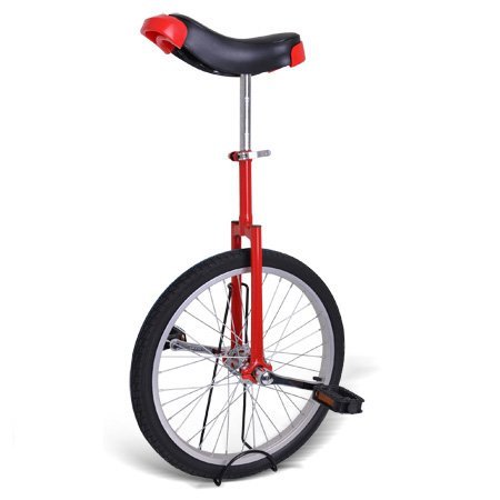 Gorilla 20 Inch Wheel Unicycle - red side