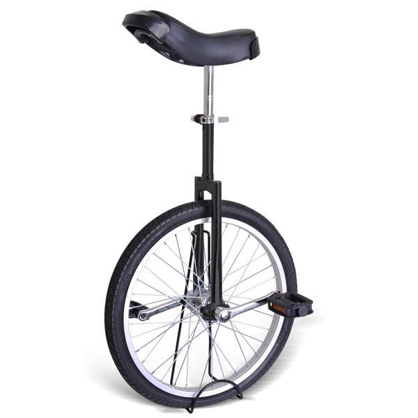 Gorilla 20 Inch Wheel Unicycle - black side