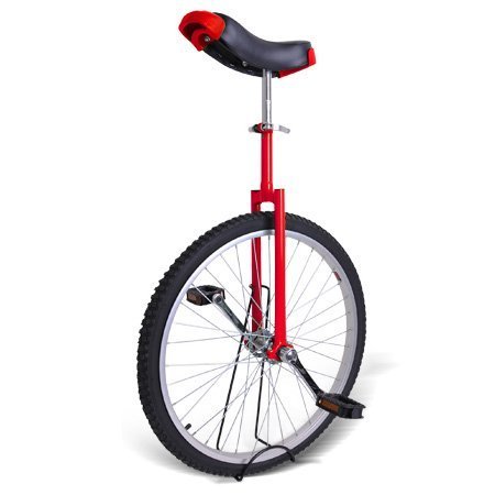 Gorilla 24 Inch Wheel Unicycle - red side