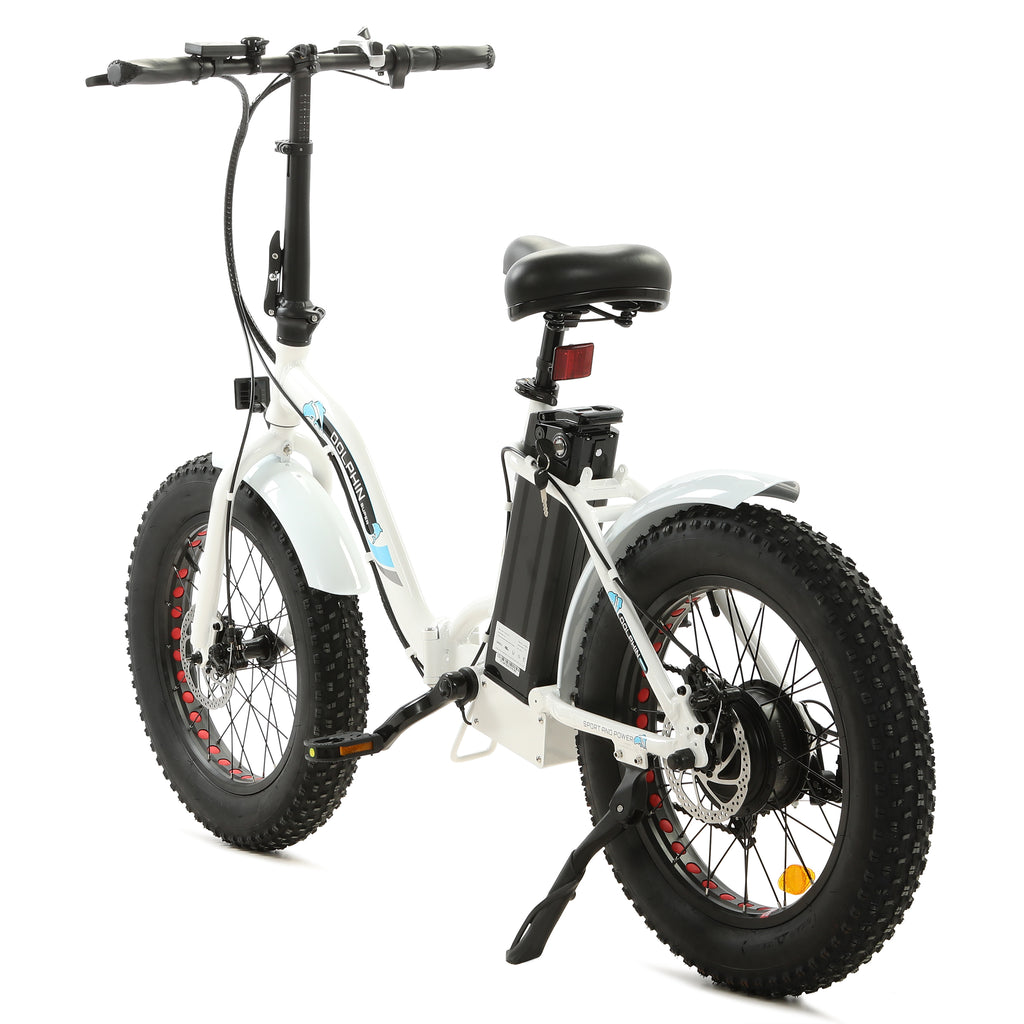 Electric Bike Ecotric 500W Dolphin Folding Fat Tire