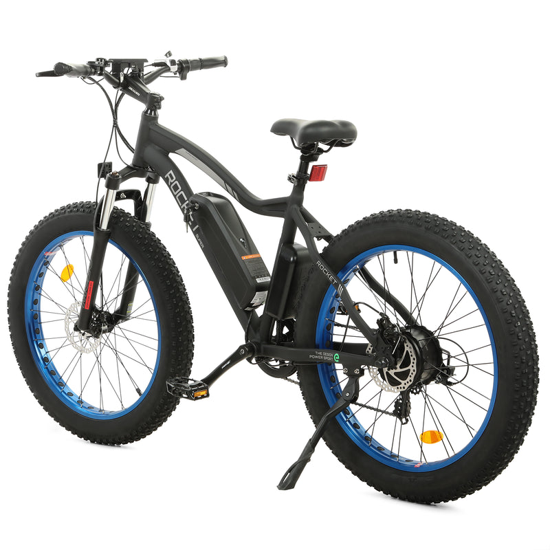 Ecotric 500W Rocket Fat Tire Beach Snow Electric Bike