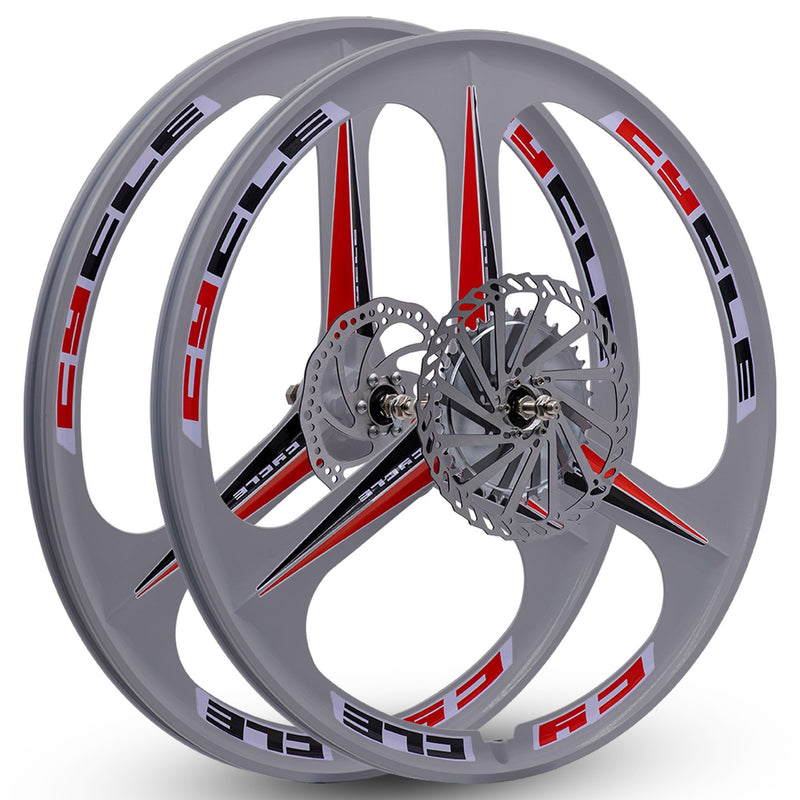 BBR Tuning Heavy Duty 2 Spoke Mag Wheel Set - Silver Set