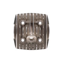 48cc Angle Fire Cylinder Body Cap - Chrome - Top