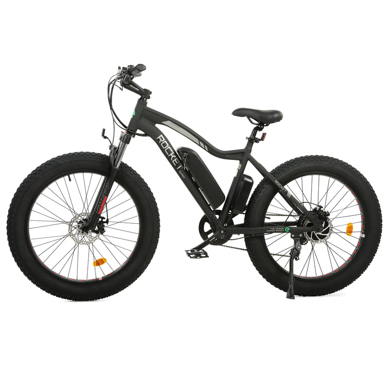 Ecotric 500W Rocket Fat Tire Beach Snow Electric Bike