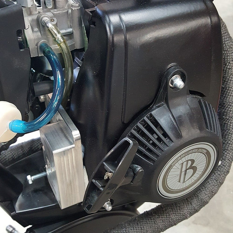 Phantom Bikes 4-Stroke Power Generator - installed on engine
