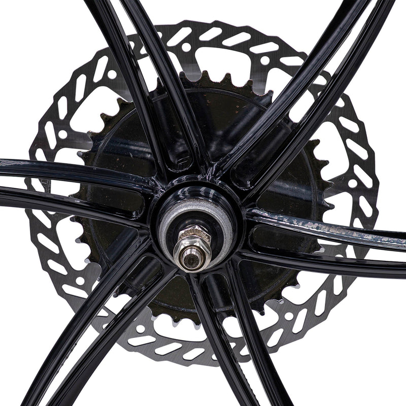 BBR Tuning Heavy Duty Mag Wheel Set - Rear Pedal Sprocket Thread View