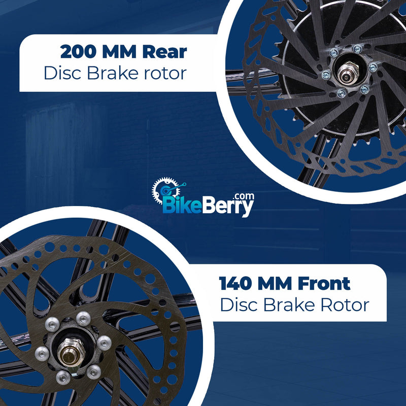BBR Tuning Heavy Duty Mag Wheel Set - Disc Brake Rotor Size