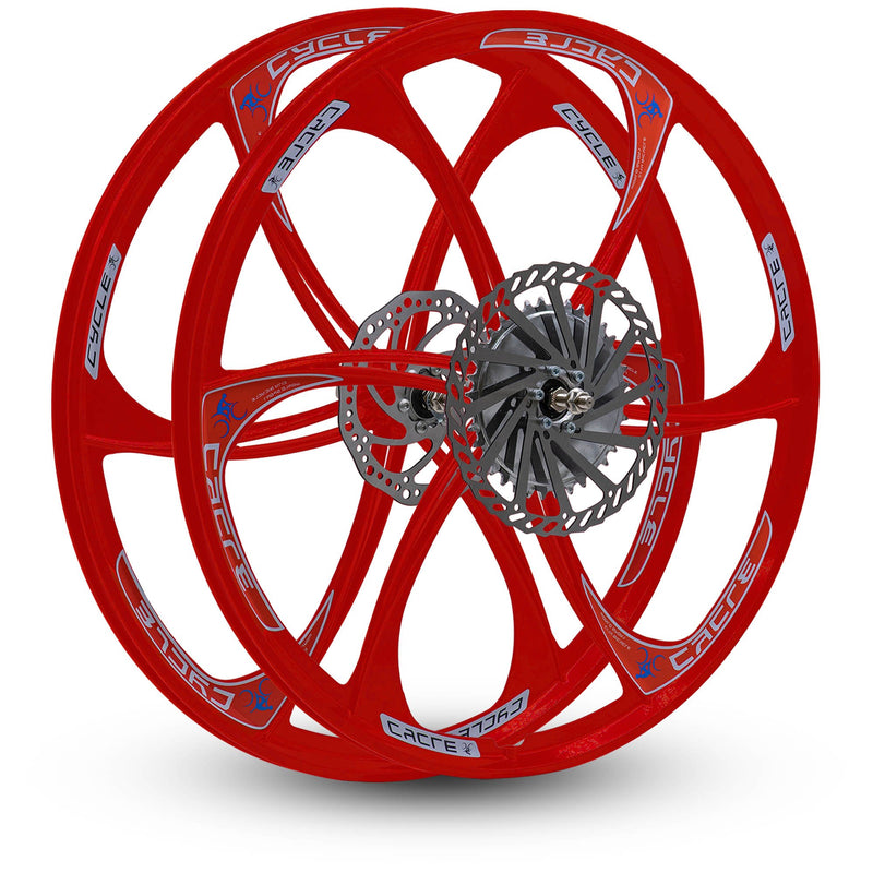 BBR Tuning Heavy Duty Mag Wheel Set - Red Wheel Set