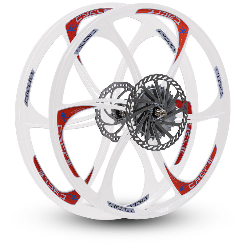 BBR Tuning Heavy Duty Mag Wheel Set - White Wheel Set