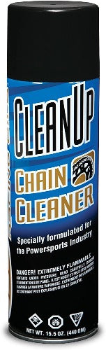 Chain cleaner - Front of can