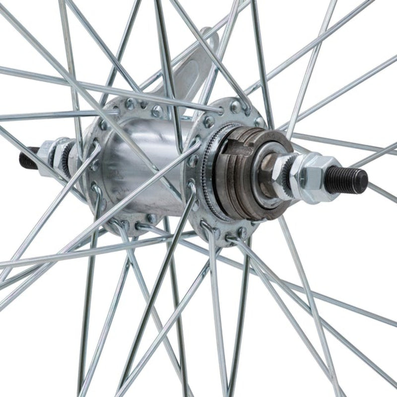 HD Wheels Silver Rear Coaster Non-Disc Brake Ready Hub