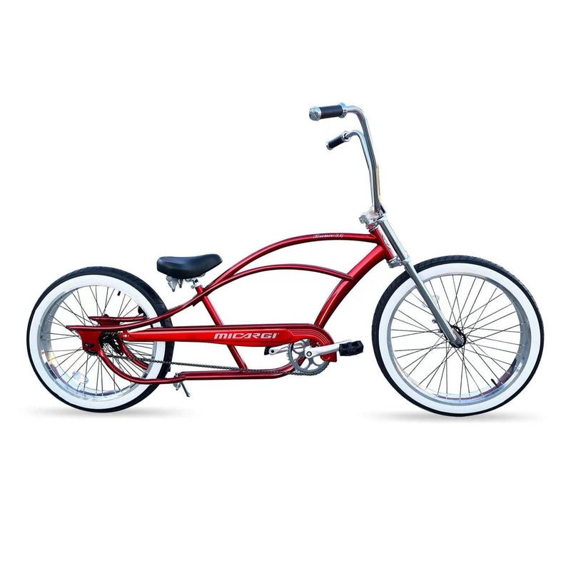 Bicycle Beach Cruiser Micargi Bronco 3.0 Red Main