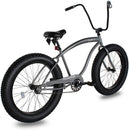 Beach Cruiser Micargi Luxe GT 1sp MatteGrey Rear