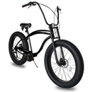 Beach Cruiser Micargi Luxe GT 7sp Black Front