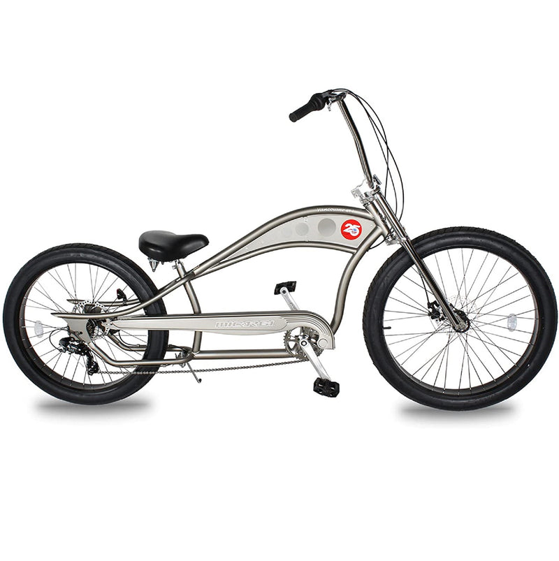 Beach Cruiser Micargi Vancouver HIgh-Rise Matte Grey Main