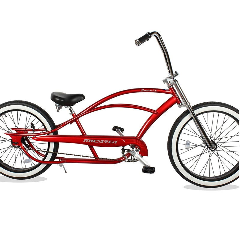 Bicycle Beach Cruiser Micargi Bronco 3.0 Red Main