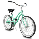 Bicycle Beach Cruiser Micargi Pantera 24" Green Front