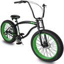 Bicycle Beach Cruiser Micargi Slugo SS Green Front